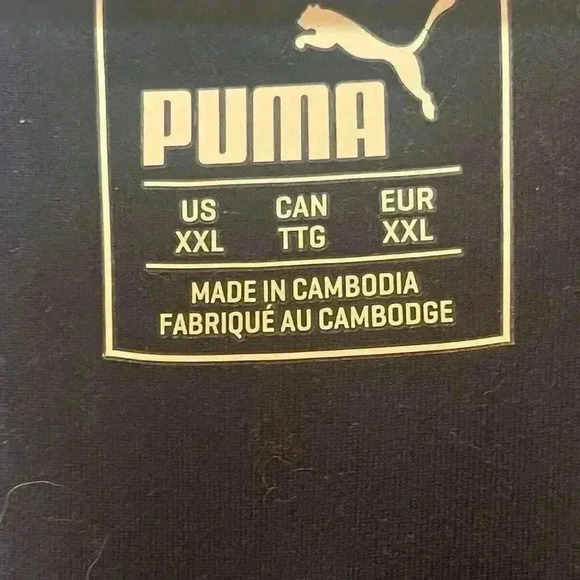 Men's PUMA Golf Quarter Zip XXL Navy Blue‎ Pullover 2XL - Picture 3 of 9